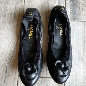 Chanel ballerina flats. Women’s size 7.5